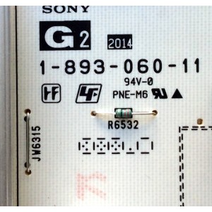 FUENTE DE PODER PARA TV SONY / NUMERO DE PARTE 147456511 / APS-367(CH) / 1-893-060-11 / 1-474-565-11 / APS-367 / MODELOS KDL-60W840B / KDL-60W850B / KDL-70W830B / KDL-70W840B / KDL-70W850B